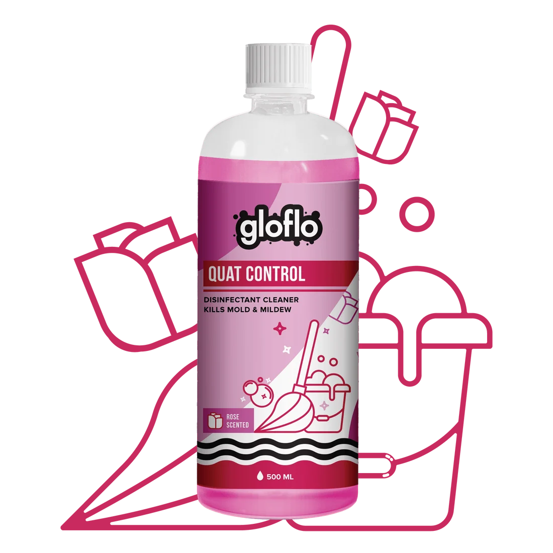 Quat Control - Rose