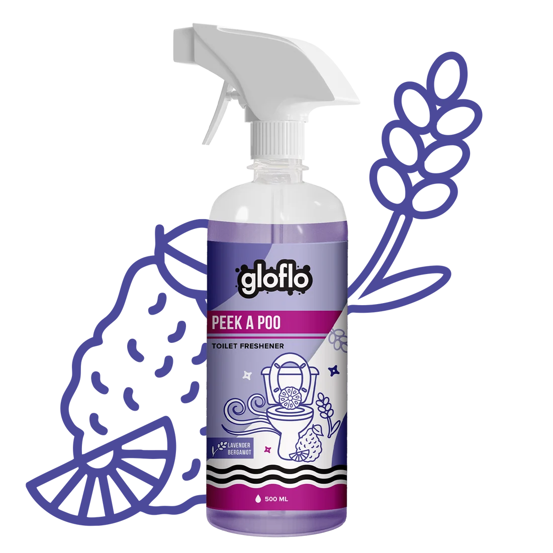 Peek A Poo - Lavender